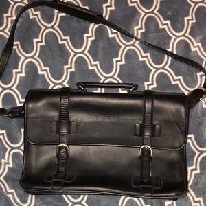 Genuine leather messenger bag